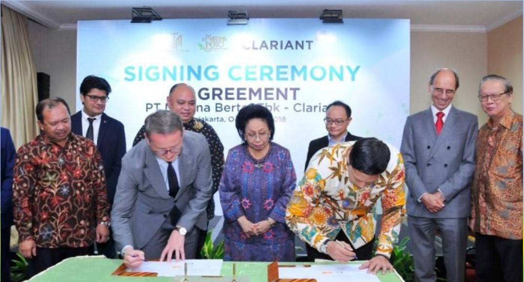PT Martina Berto Gandeng Clariant Pasarkan Produk Inovatif